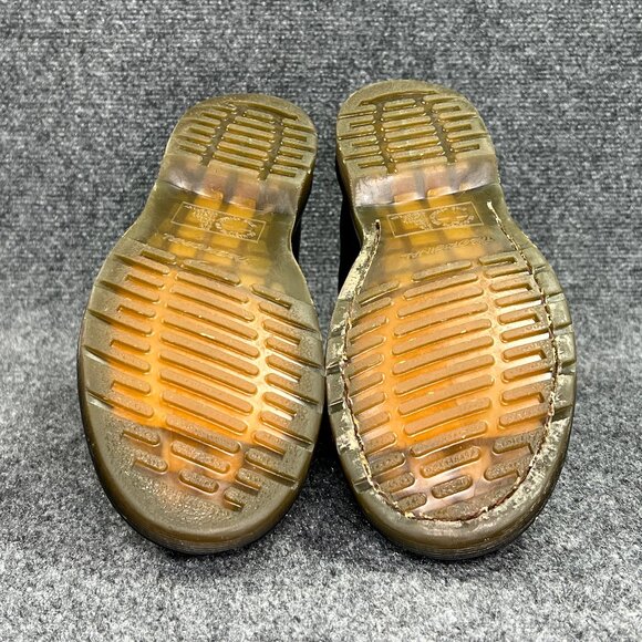 Dr. Martens 1460 Pascal Boots Women's Size 9 Black Virgin Leather Lace Up Combat - Picture 11 of 14